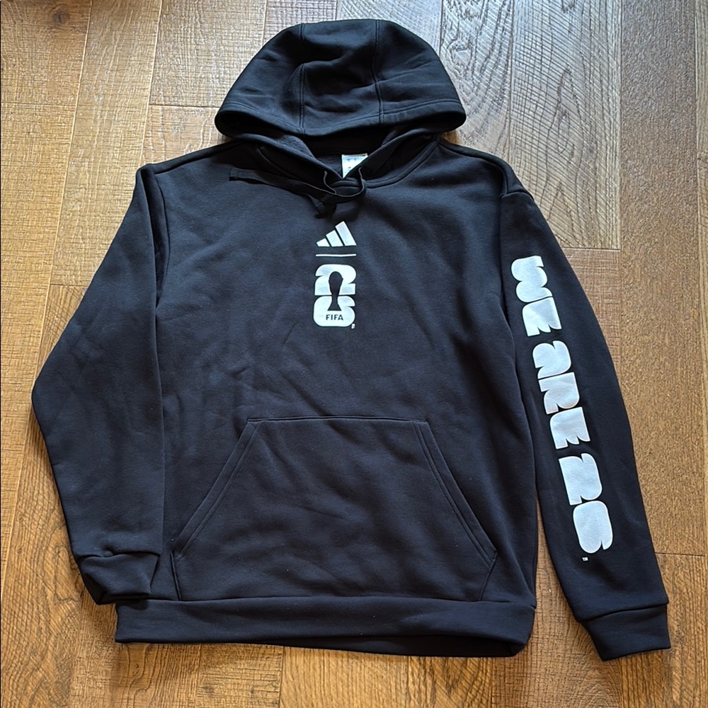 Adidas Black Shirt with Iconic Branding